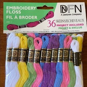 36 ct Embroidery Floss set